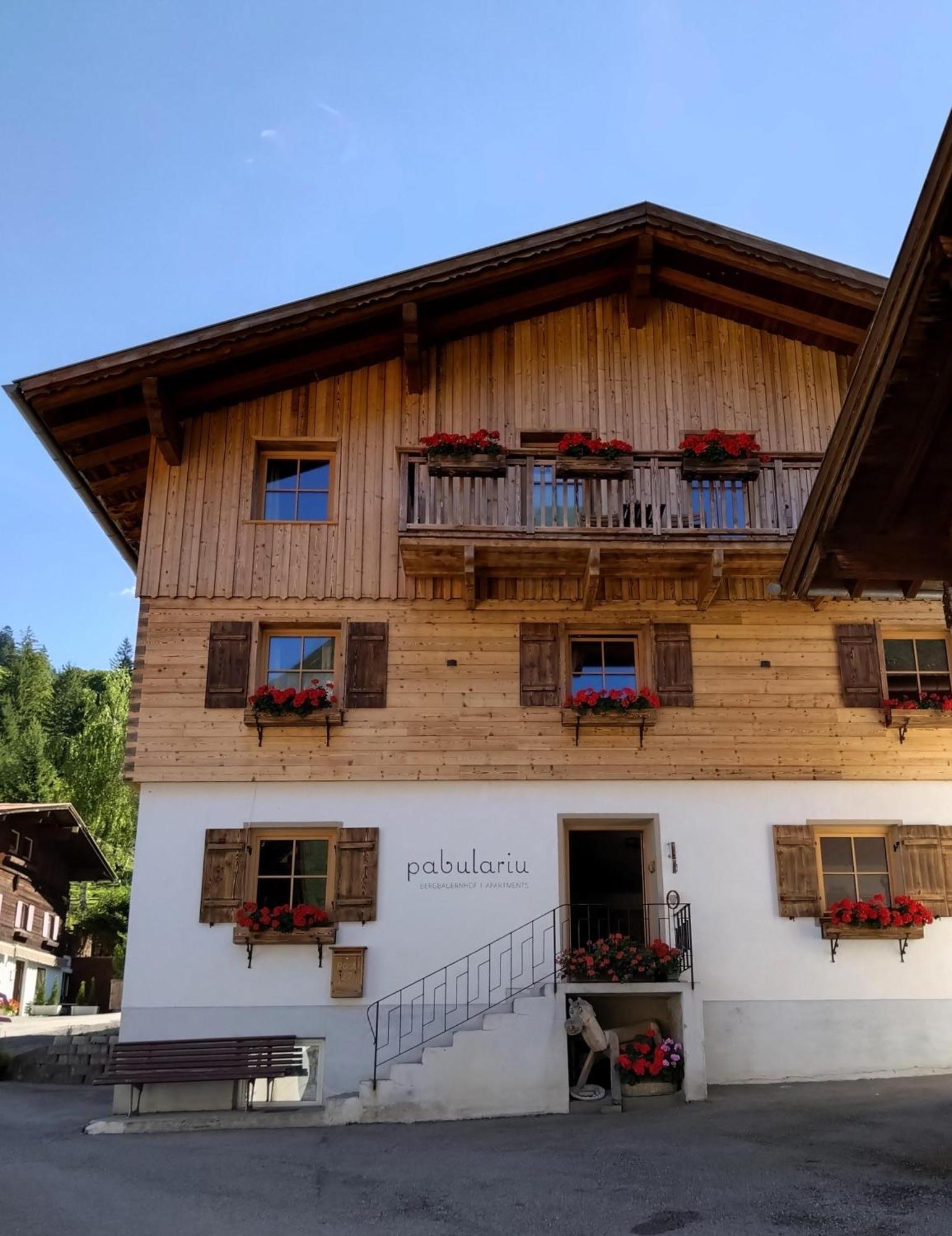 Bergbauernhof Pabulariu Villa Boden Exteriör bild