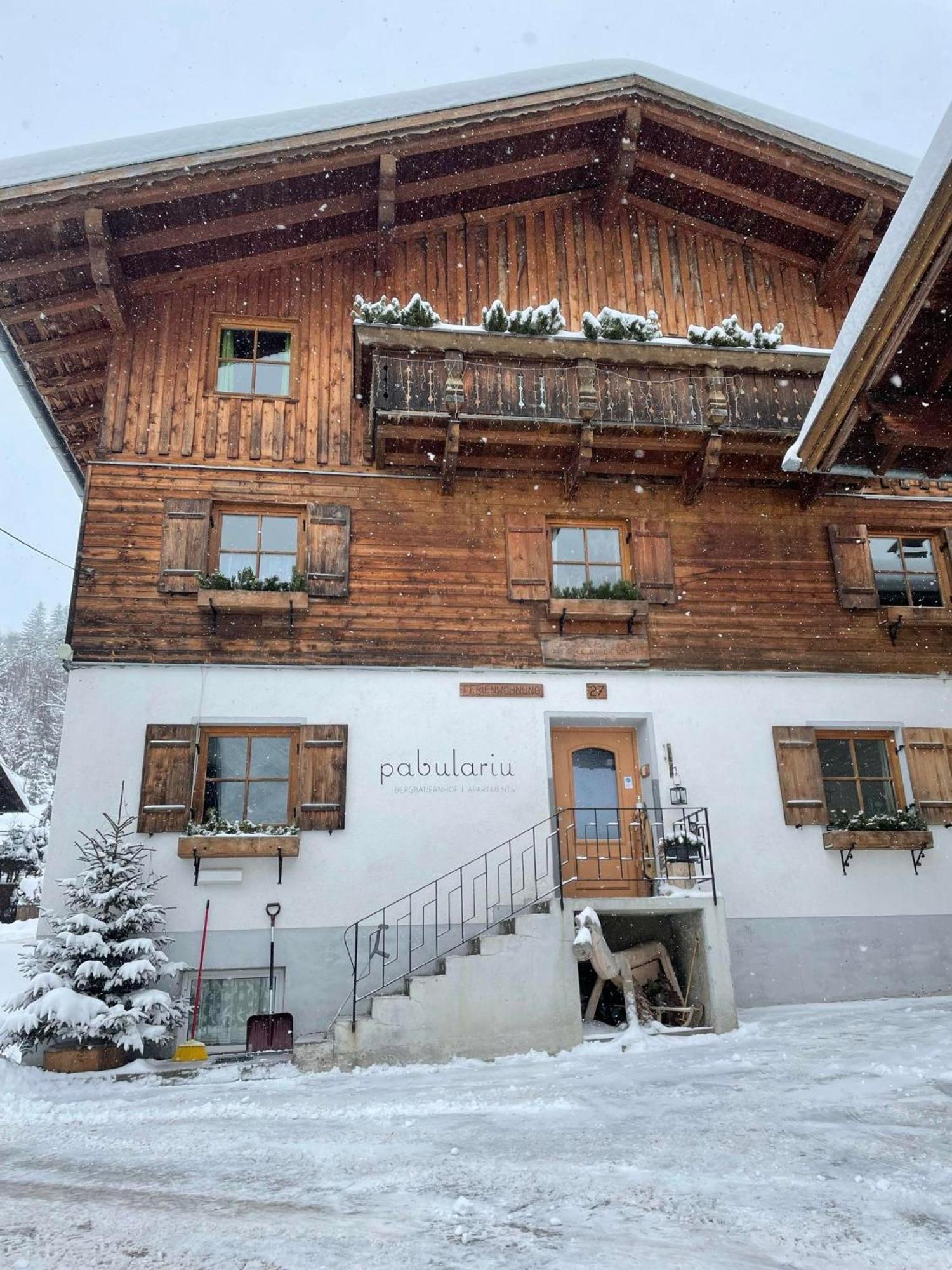 Bergbauernhof Pabulariu Villa Boden Exteriör bild